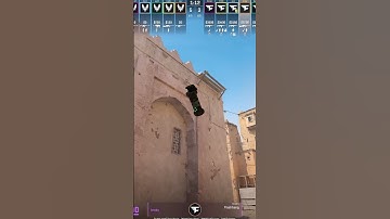 Perfect Pro Mid to B Flashes – Dust 2 CS2