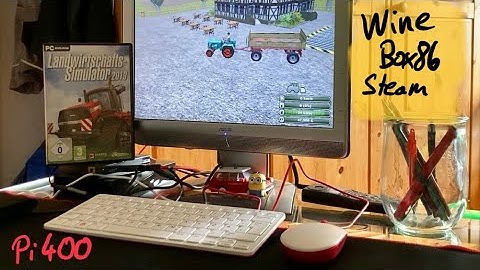 Windows Spiele auf dem Pi400? Ja klar! WINE, Box86, Minecraft und Steam - Was läuft und was nicht?