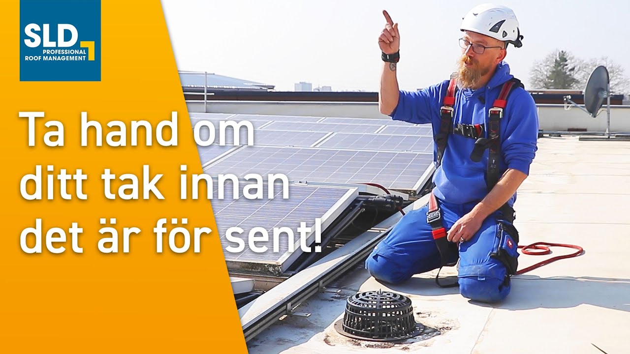 UNDERHÅLL AV PLATTA TAK OCH BRUNNAR