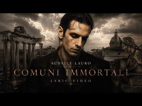 Video Achille Lauro - Comuni immortali - Testo/Lyrics