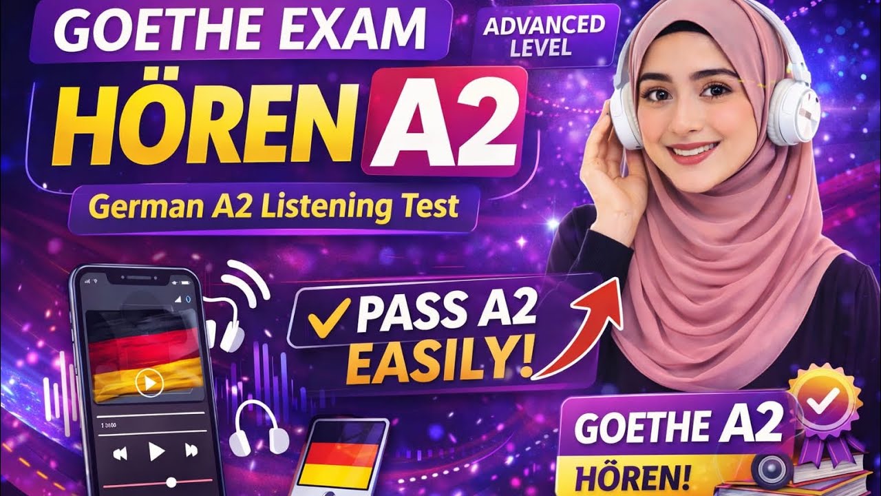Deutsch A2 Hören Übung | A2 German Listening Practice - YouTube