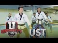 UTOWN: Alyssa Valdez trains with UAAP #Champions of Poomsae - the UST Tiger Jins