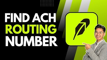 How to Find ACH Routing Number in Robinhood
