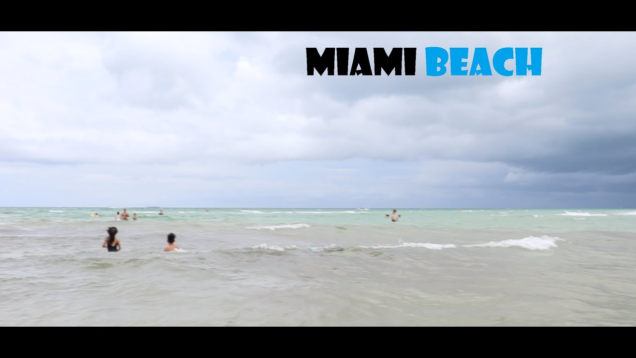 florida beach conditions Taking My Aunty Phelecitie To Miami Beach!