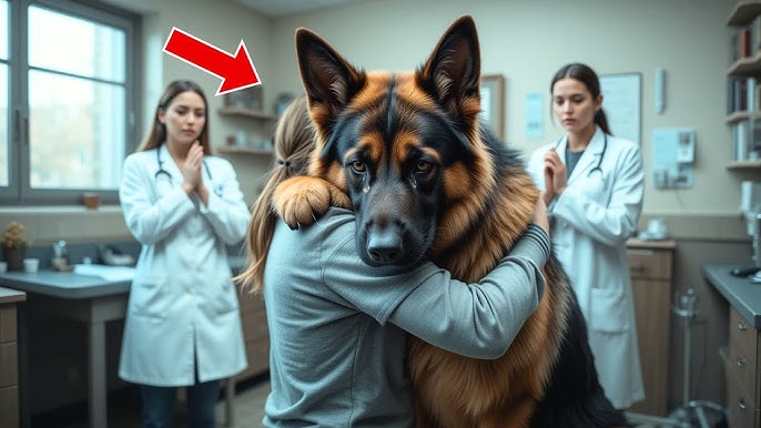 Dying Dog Hugs Owner Before Being Put Down. Then The Vet Suddenly Stops For  A Strange Reason... - YouTube