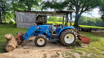 LS XR4145 Tractor overview and walk around