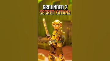 How To Get The BEST Secret Katana In Grounded 2