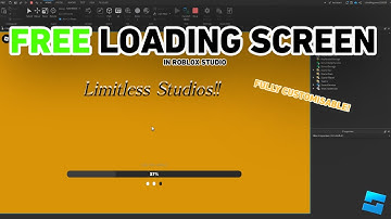 How to make a CUSTOMISABLE LOADING SCREEN! [Roblox Studio]
