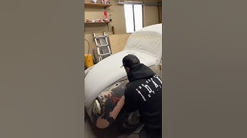Prepping a VW Beetle Fender for Paint