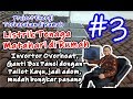 Listrik Tenaga Matahari di Rumah #3 Inverter Overheat, Ganti Box Panel jadi Pallet Kayu, adem, mudah