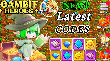 Gambit Heroes-codes 🔓 | 🔥 Nieuwste werkende codes + gameplay & codegids - Gambit Heroes november ...