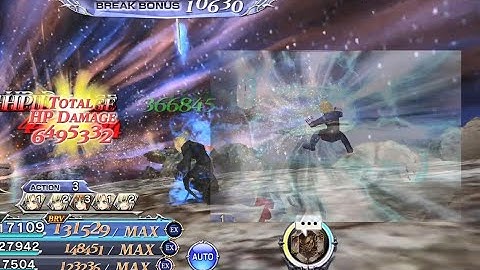 【DFFOO】Omnislash Power Overload ft. Snow BT - Raijin Intertwined Will (Lufenia+)