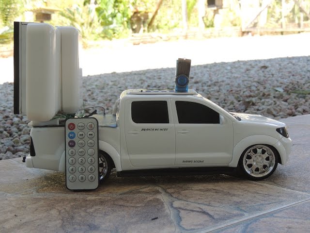 RACHA DE SOM ENTRE MINI AMAROK E CARRETINHA TSUNAMI 