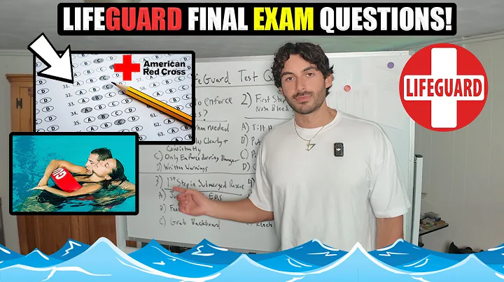 TEST QUESTIONS YOU WILL SEE ON YOUR LIFEGUARD WRITTEN EXAM PART 6! (*STUDY TIPS*)