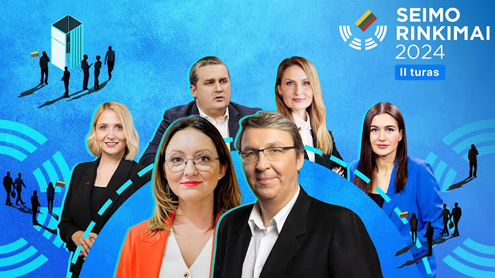 Speciali transliacija. Seimo rinkimų II turas: ką išsirinko Lietuva?