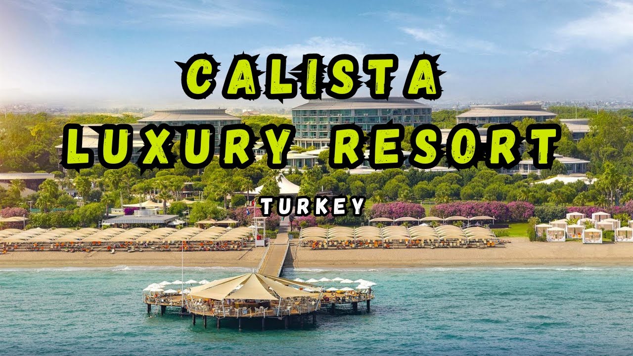 Calista Luxury Resort All Inclusive fivestar resort Belek, Turkey