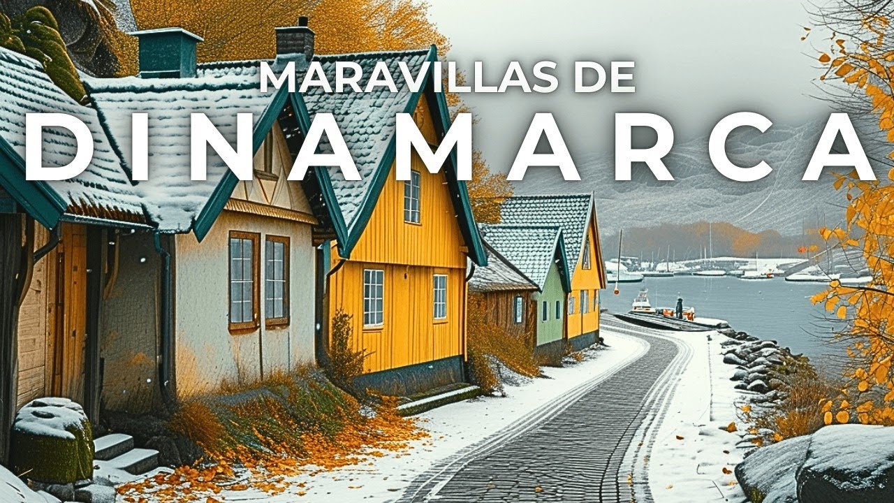 Maravillas de DINAMARCA | Así es VIVIR en Dinamarca | Los LUGARES MÁS FELICES del mundo | Vídeo 4K