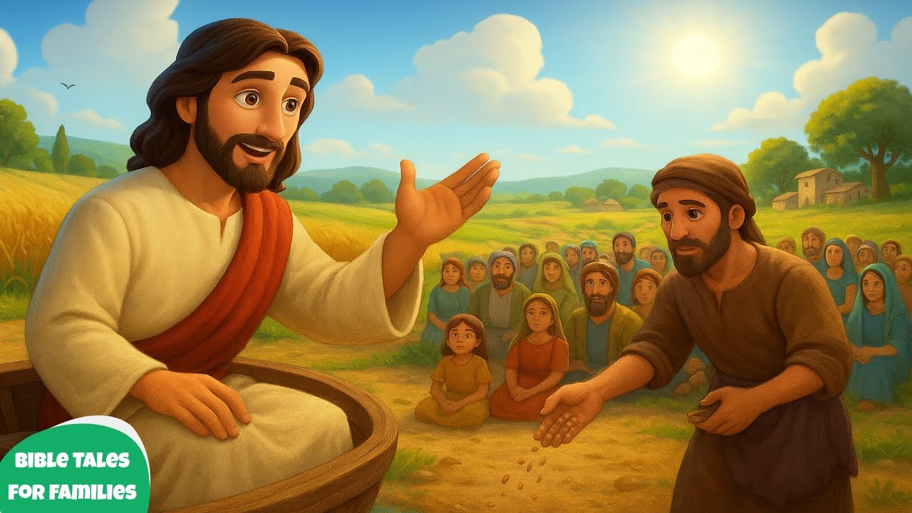 The Parable of the Sower – How God’s Word Grows in Our Hearts | Animated Bible Story