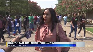 Mobile County District Attorney's Office hold first day of Early Warning Truancy Program