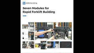Seven Modules for Rapid Forklift Building! #robot