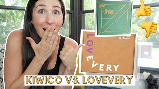 KiwiCo Panda Crate vs Lovevery Review: Which subscription box is best?!?