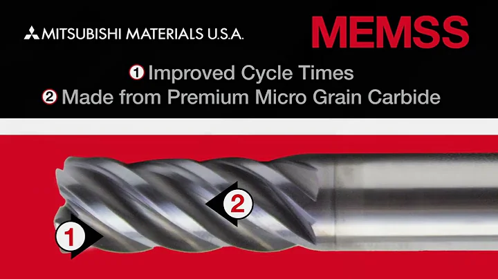 MEMSS Series End Mills for High Efficiency Milling