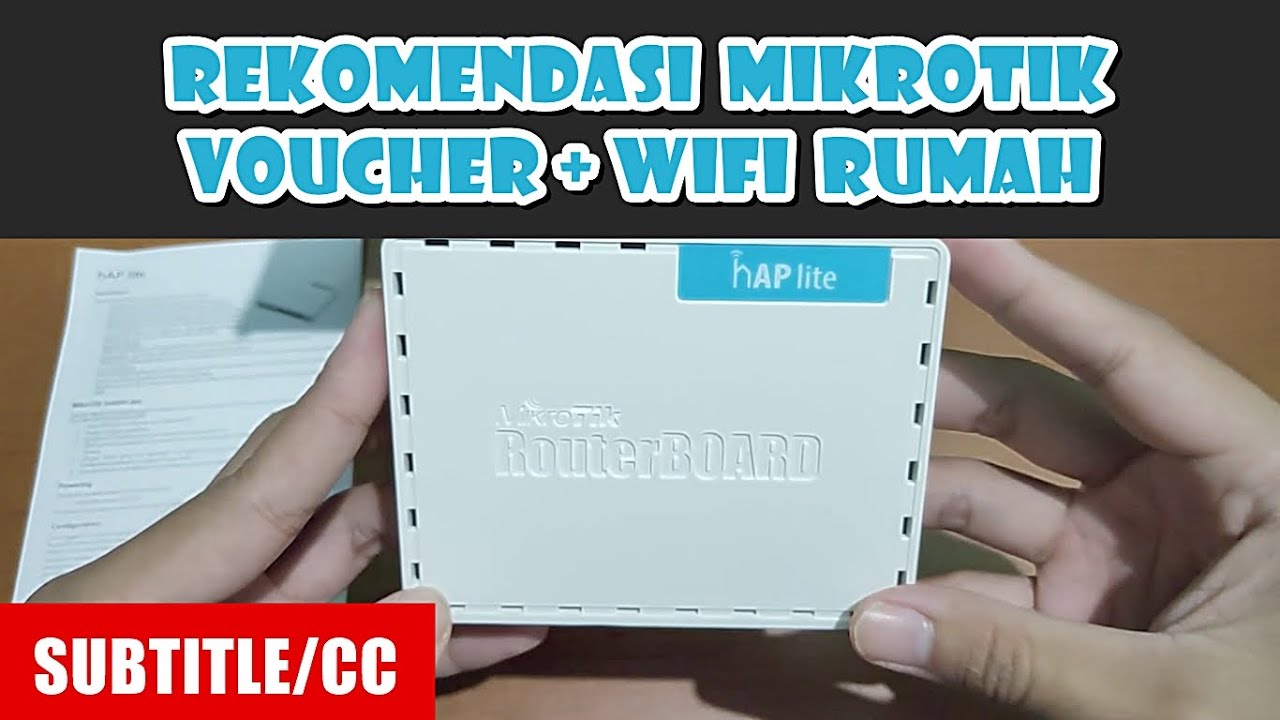 Mikrotik Voucher Murah Pemula Review HAP Lite RB941 2ND bukan 941