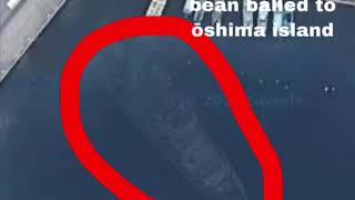 The titanic has been halled to ōshima island