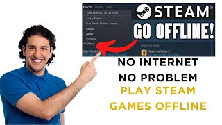How To Play Steam Games Offline - Easy Tutorial