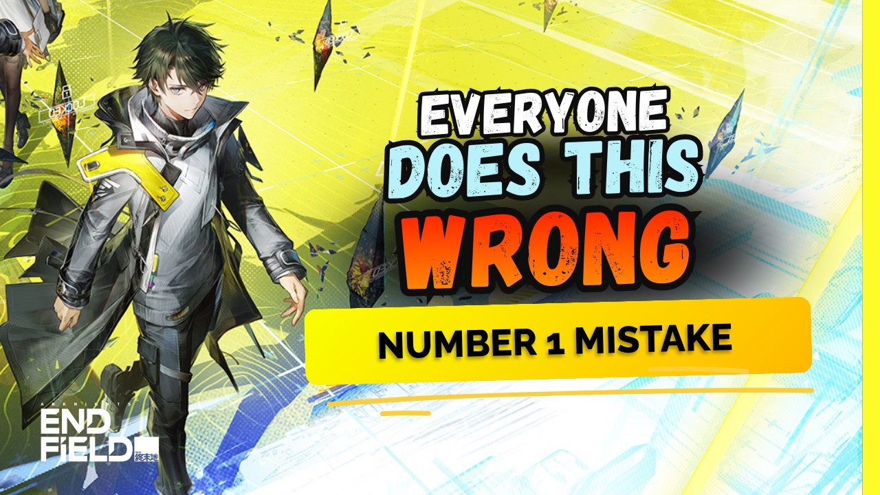 This Mistake can RUIN your Account - Resource Management Guide | Arknights Endfield