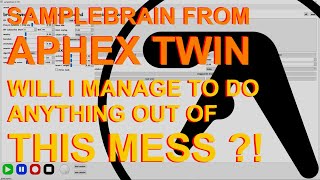 Testing Samplebrain by Aphex Twin & Dave Griffiths