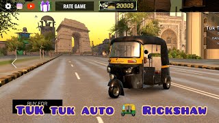 Tuk Tuk Auto Rickshaw Driving - Traffic Racer India | Android Gameplay screenshot 5