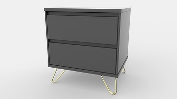 Elona Bedside Table | 3D Model