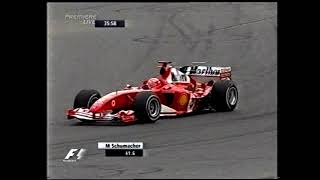 Michael Schumacher Breaking Lap Record on First Flying Lap