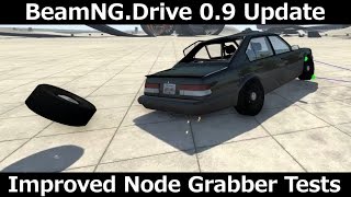 Ripping Bumpers, Suspending Cars, Pulling on Rolling Wheels | BeamNG Node Grabber Experiments #1