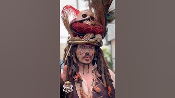 Captain Jack Sparrow #shorts #johnnydepp #cosplay