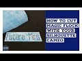 How to Cut Magic Flock Rhinestone Template Material with the Silhouette CAMEO