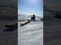 #hauling #logs #offgrid by snowmachine to #build a #cabin in #alaska