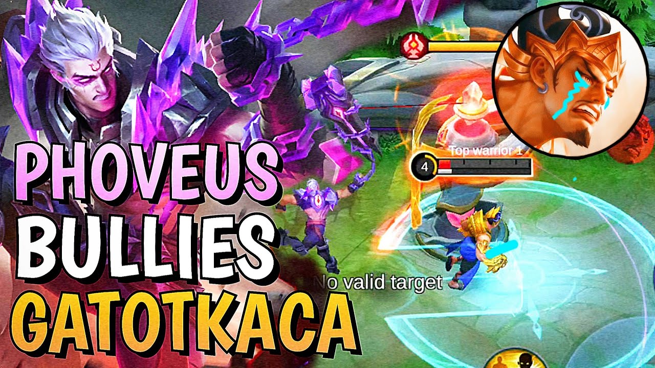 Phoveus BULLIES Gatotkaca and He Cries Like a Baby 💀 ~ Mobile Legends | Phoveus Ranked Gameplay 9
