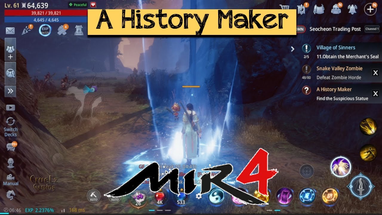 A History Maker Mir4 Request Mission