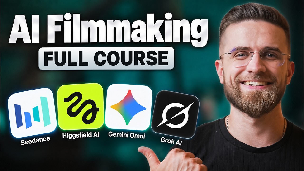 Full AI Filmmaking Course: How to Make AI Video in 2026 (Become a PRO!)