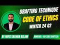 Code of Ethics Question | Audit CFAP 06 Exam Drafting Technique | Winter 2024 Q2
