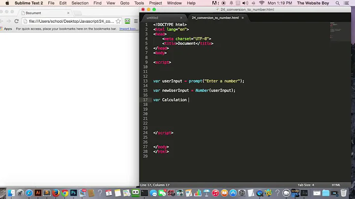 Javascript Tutorial For Beginners #24  Convert any String to a Number   Floats or Integers   NICE!