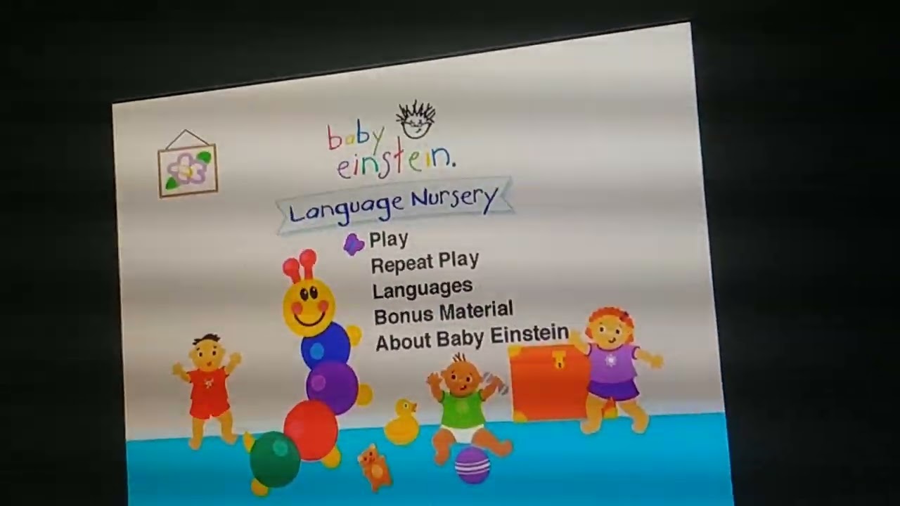 Baby Einstein Language Nursery 2004 Dvd Youtube