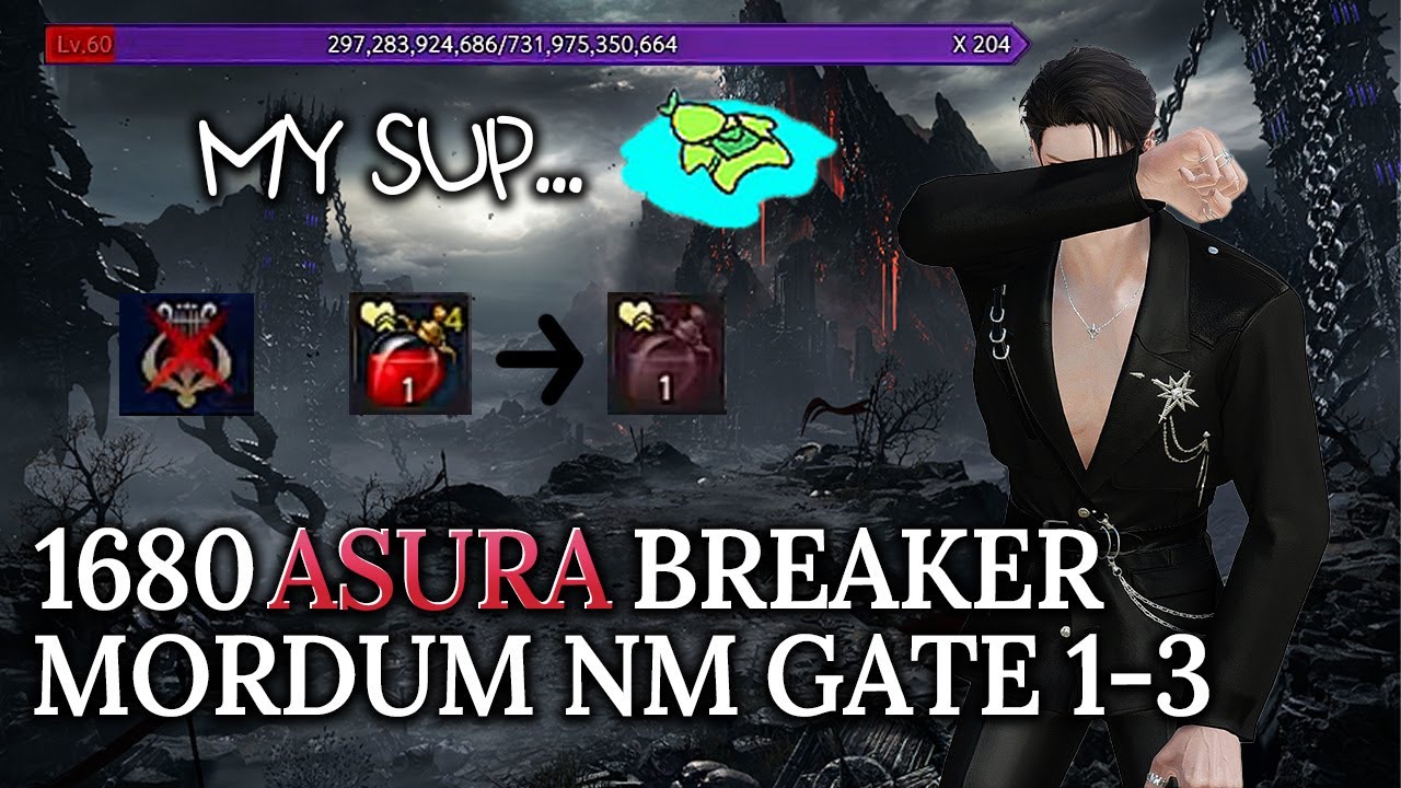 [Lost Ark]1680 Asura Breaker - Mordum Normal Gate 1-3