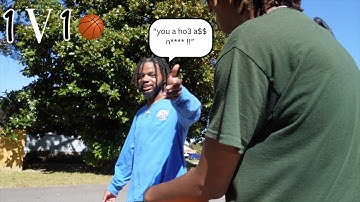 1V1 BASKETBALL REMATCH * WE FOUGHT AGAIN*