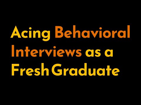 Answering Behavioral Interview
