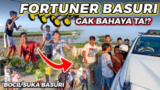 PRANK TELOLET BASURI DI MOBIL‼️DI SAMPERIN PARA BOCIL BASURI