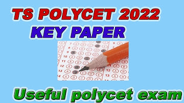 TS Polycet 2022 key paper | Ts polycet 2022 key