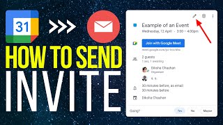How To Send Google Calendar Invite in Email (2025)
